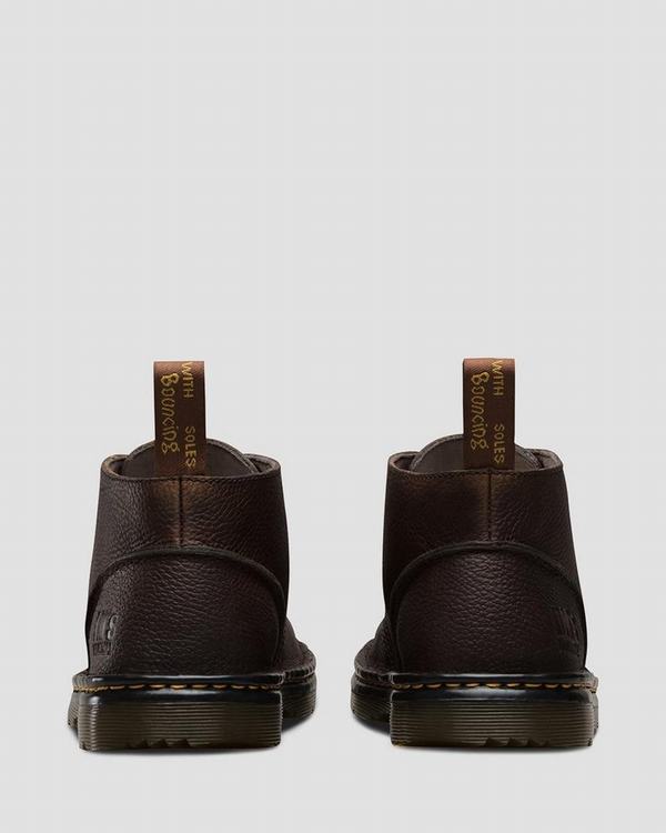 Dr Martens Pánské Chukka Boty Sussex Tmavě Hnědé, CZ-437861